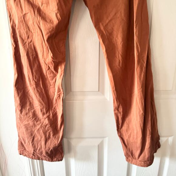 Gramicci Burnt Orange Brick Belted Outdoors Casual
Pants Women 4 Straight Leg - Picture 9 of 9